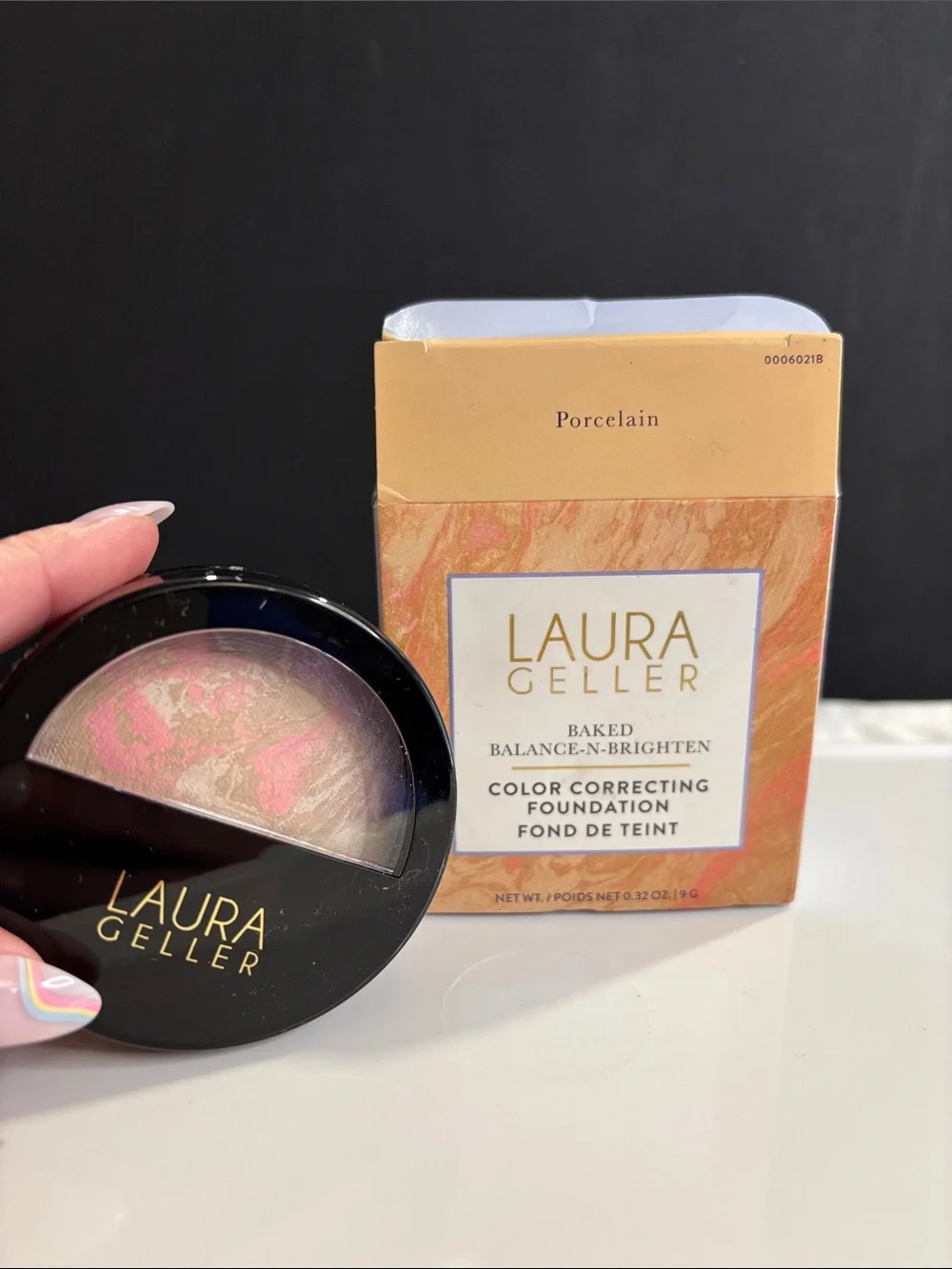 Laura Geller Baked Balance-N-Brighten Color Correcting Foundation - Porcelain